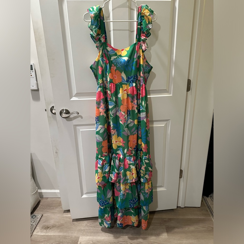 Like new! Baltic Born Monte Tiered Maxi Dress (2XL)